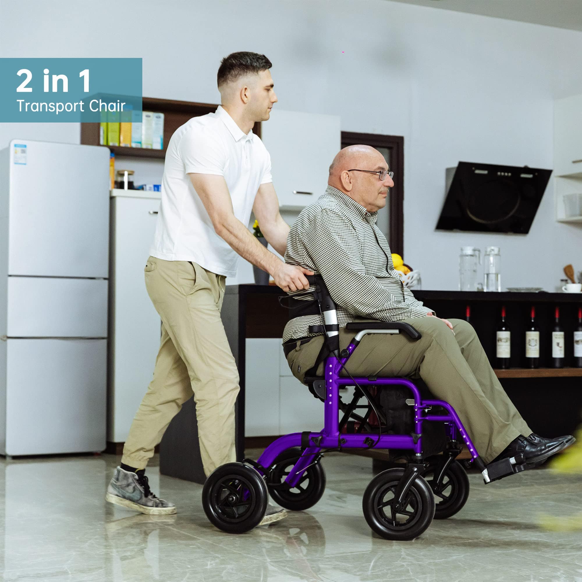 Can a 2 in 1 rollator walker help people recovering from a stroke?